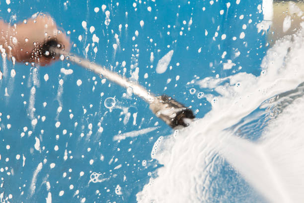 Post-Construction Pressure Washing in Cactus, TX